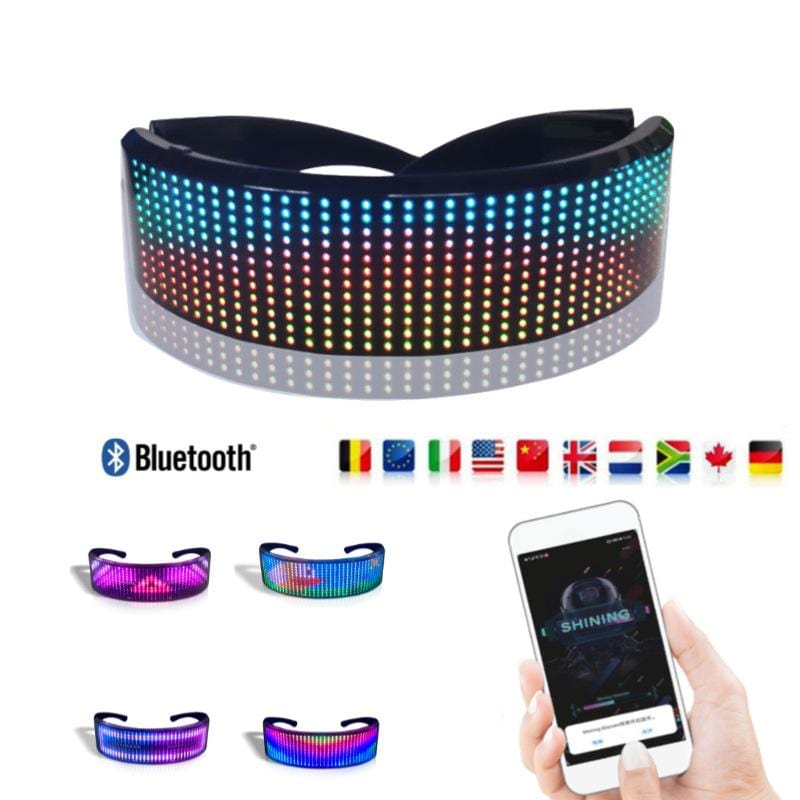 NeonGlasses™ Bluetooth Controlled