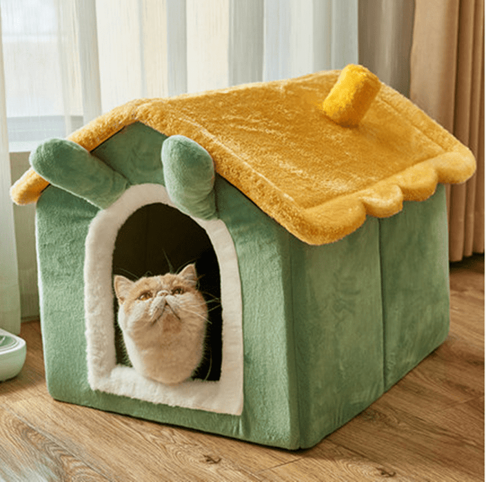 PlushHouse™ Pet Bed