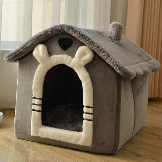 PlushHouse™ Pet Bed